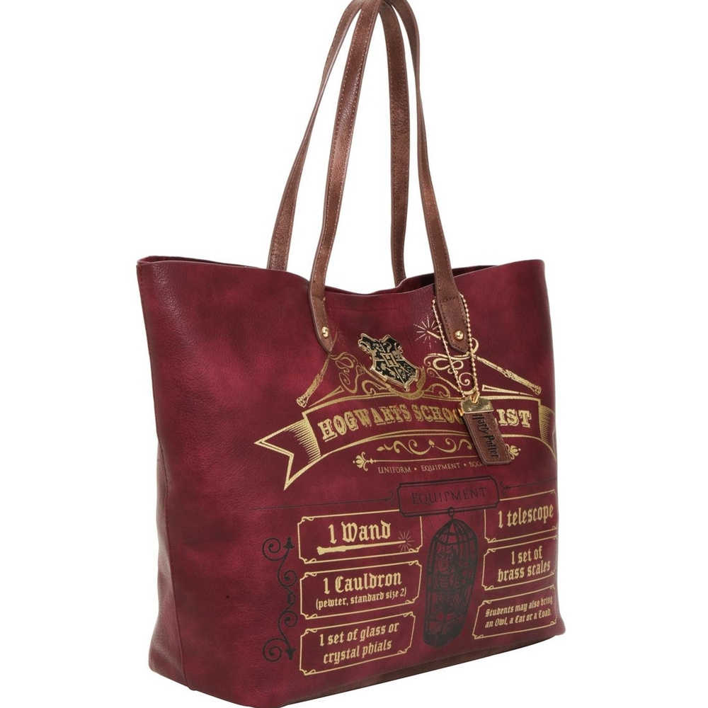 Warner Bros. Harry Potter Maroon and Gold Tote - Picture 9 of 12
